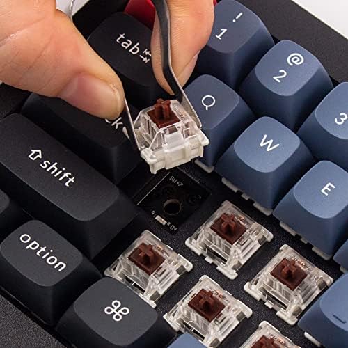 Keychron Q4 Wired Custom Mechanical Keyboard, 60% Layout QMK/VIA Programmable Macro with Hot-swappable Gateron G Pro Brown Switch Double Gasket Compatible with Mac Windows Linux (Black) - Image 2