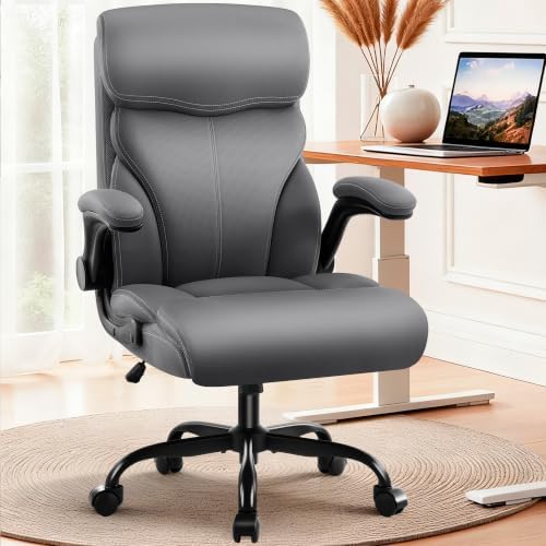 AreShark Leather Office Chair - Executive High Back Ergonomic Desk Chairs by AreShark