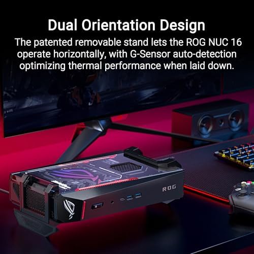 ROG NUC 16 Gaming Mini PC, AI Desktop | Ultra 7 270HX Plus, RTX 5060 GPU - Image 5