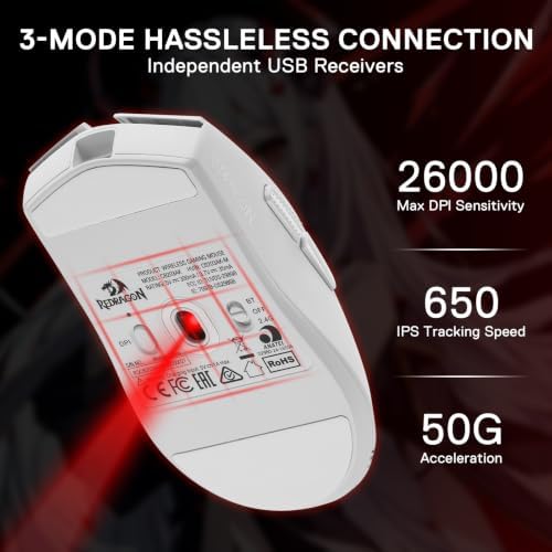Redragon Eisa Anime Keyboard & Mouse Combo, K686 PRO KB + M916 26K DPI Mice - Image 6