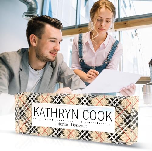 Personalized Name Plates for Office - Gifts for Teacher, Boss, Employee Appreciation - Desk Decor (chessboard2) - Image 6