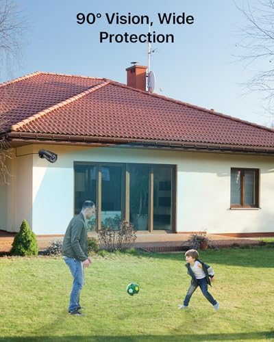 ZOSI 2.0MP 1080p 1920TVL Outdoor Indoor Weatherproof Security Camera Black - Image 2