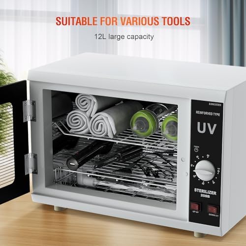UV Sanitizer Cabinet. Dual Lamp UV Light Sanitizer Box with Timer Setting, Suitable for Cleaning of Various Items - Image 5