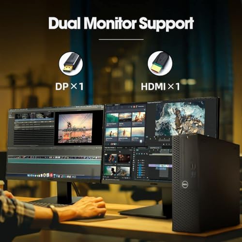Dell Optiplex 3050 SFF Desktop Computer PC, Intel Quad Core i5-6500 up to 3.6GHz, 16GB DDR4, 256GB SSD, WiFi, 4K Support, DP, HDMI, Windows 11 Pro 64 Bit (Renewed) - Image 2