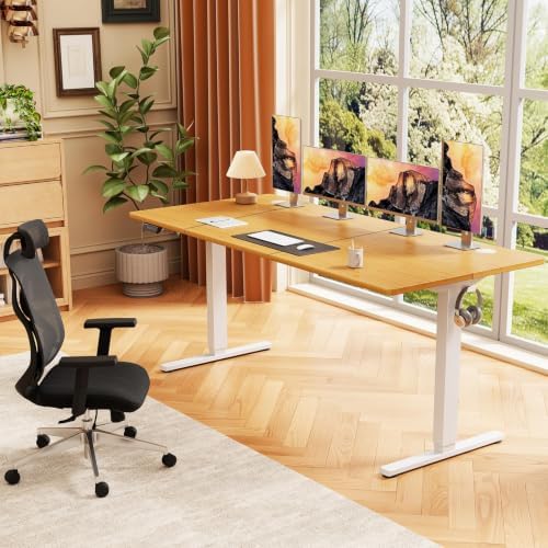 Sweetcrispy Electric Standing Desk, Computer Desk, 63 Inch - Image 2