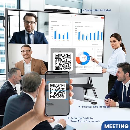75'' 4k Smart Board Touchscreen Interactive Whiteboard for Classroom Office - Image 5