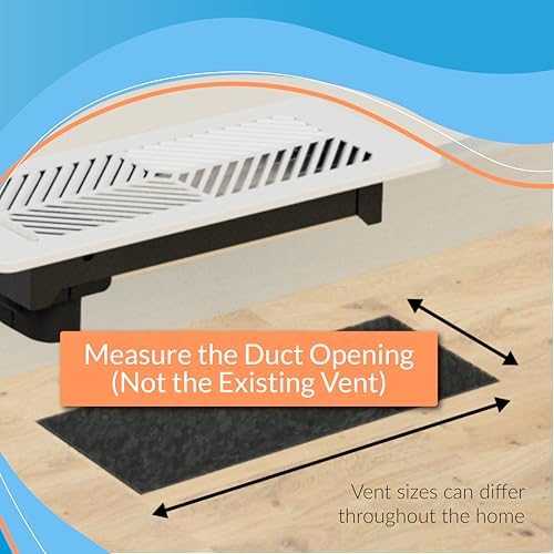 Flair Smart Vent 6x12 (White), AC Vent Cover for Floors, Walls and Ceilings. - Image 4