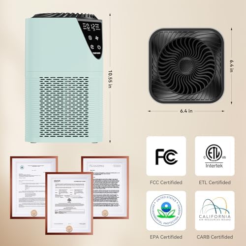Air Purifiers for Home, H13 HEPA Filter, 25dB Quiet with Fragrance Diffuser - Image 6