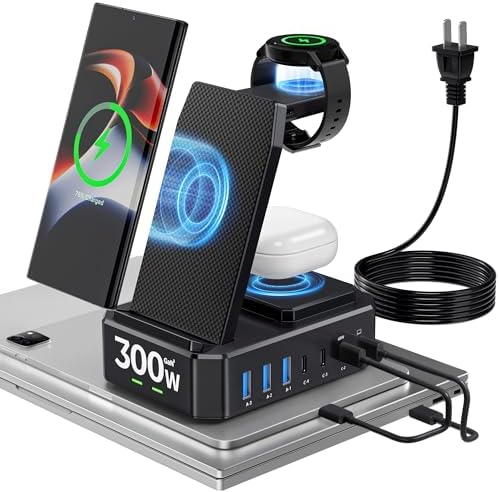 Wireless Charger for Samsung,zutspzss 300W Wireless Charging Station by Zutspzss