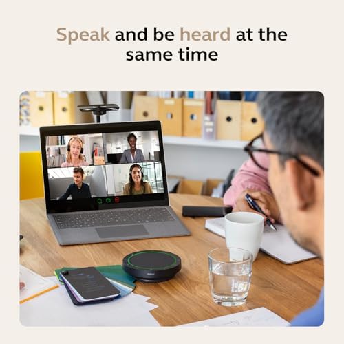 Jabra Speak2 55 Wireless Bluetooth Speakerphone (2025 Edition), Dark Grey - Image 3