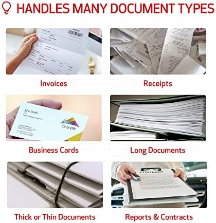 Canon imageFORMULA R40 Office Document Scanner Receipt Edition, for PC and Mac, Scan & Extract Data to QuickBooks Online, Color Duplex Scanning, Auto Document Feeder, Easy Setup for Office Or Home Use - Image 5