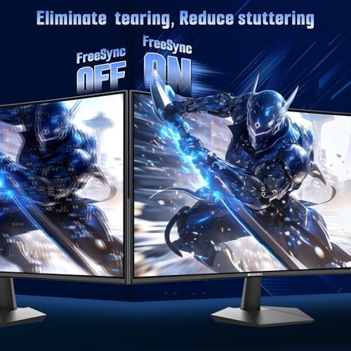 SANSUI 24 Inch Curved 160Hz Gaming Monitor,1500R Curved Gaming Monitor - Image 4