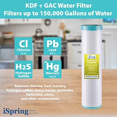 iSpring FG25B-KS Heavy Metals Reduction Whole House Water Filter - Image 2