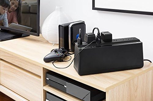 APC UPS Battery Backup & Surge Protector with USB Charger, 850 VA Uninterruptible Power Supply (BE850M2), Black - Image 4
