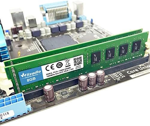 DDR3/DDR3L 8GB RAM 1600MHz CL11 UDIMM, Desktop Memory Module PC3-12800/PC3L-12800 240-Pin 1.35V/1.5V 2Rx8 Dual Rank Non-ECC Unbuffered PC Computer RAM Stick Upgrade - Green - Image 4