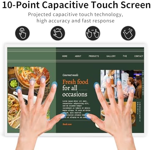15.6" Digital Signage Display with Adjustable Stand - Image 2