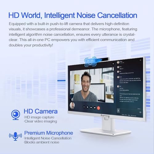 suevery 27Inch 4K All-in-One PC 13th Core I5 Nvme 1T SSD Desktop Compputer - Image 2