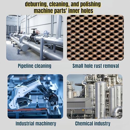 50 in Pipe Cleaning Wire Brush Clean for Rust Polish,Tubes,Auto Parts - Image 7