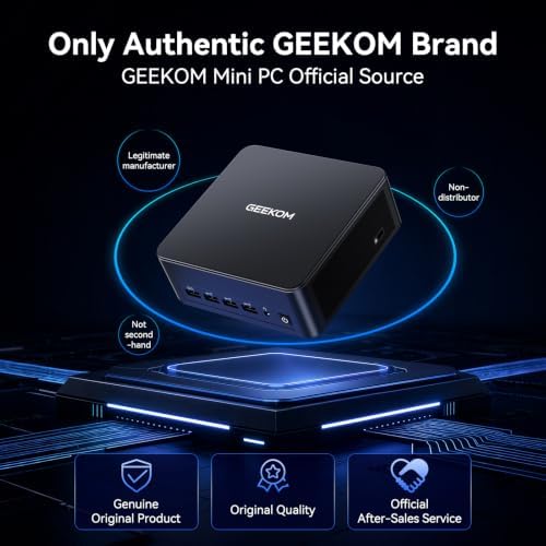 GEEKOM Mini PC IT13 MAX,Ultra 9 185H,24GB RAM,500GB SSD(Upgradeable) - Image 6