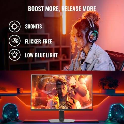 SANSUI 24 Inch 180Hz Gaming Computer Monitor, FHD 1080P for Game Office - Image 7