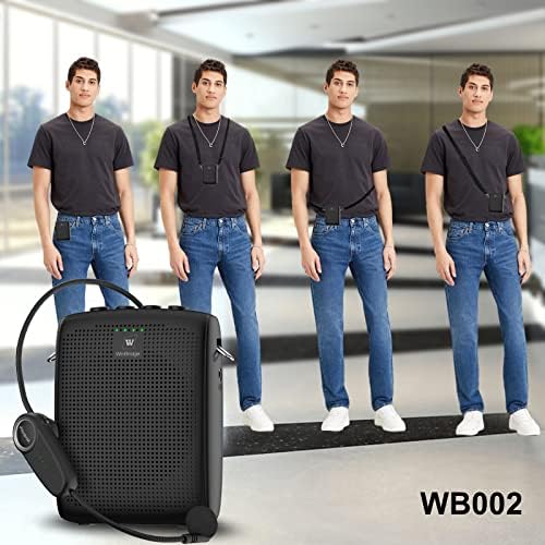 WinBridge Voice Amplifier with Bluetooth, Portable Speaker and Microphone - Image 4