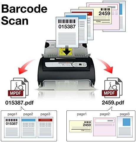 Plustek PS186 Desktop Document Scanner, with 50-Pages Auto Document Feeder (ADF). for Windows 7/8 / 10/11 (Intel/AMD only) - Image 6