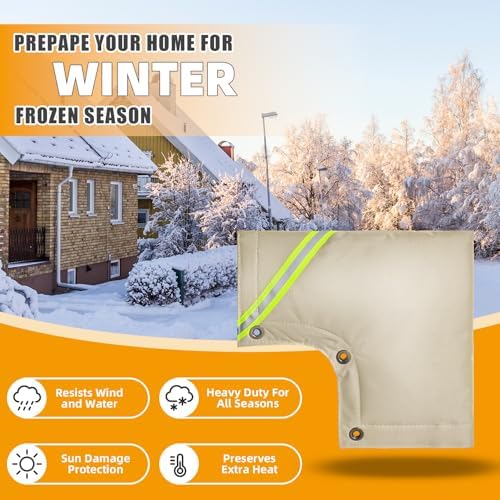 Backflow Preventer Insulation Cover,13" W x 12" H - Image 3