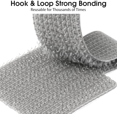 100 Pcs Cable Management Under Desk, Cable Ties, Cord Organizer Straps - Image 6