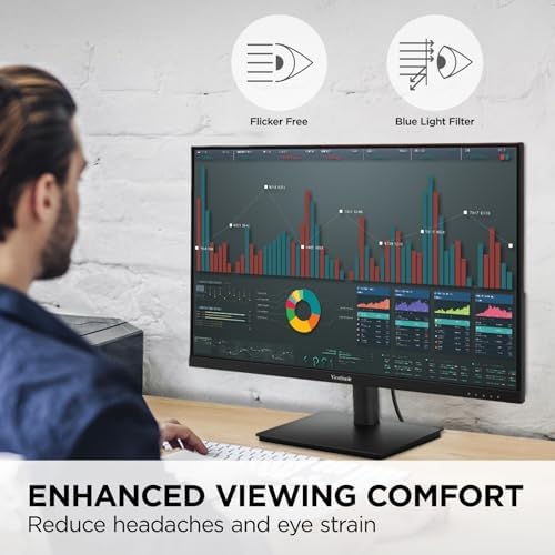ViewSonic VS2747-H 27 Inch 1080p Computer Monitor, IPS 100Hz Display - Image 3