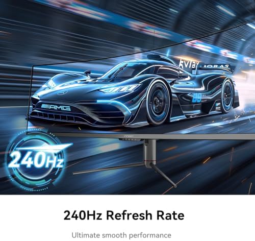 INNOCN 49" Curved DQHD 5120 x 1440P 240Hz 1800R Ultrawide Gaming Monitor - Image 6