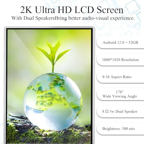 43" Digital Signage Display Kiosk Indoor Floor Standing Advertising - Image 2