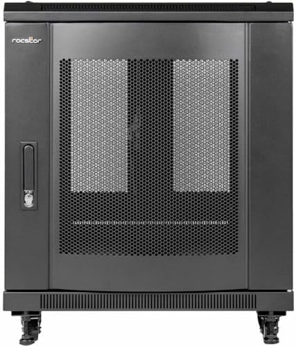 Rocstor - Y10E065-B1 - Rocstor SolidRack Rack Cabinet - for Server, Storage, LAN Switch, PDU, IT Equipment, Patch Panel, by Rocstor