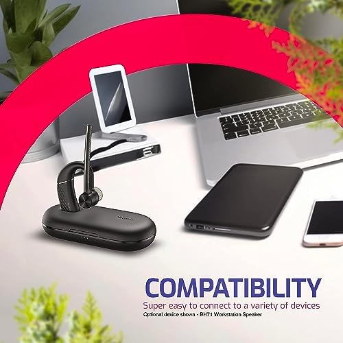 Yealink BH71 Teams Certified Wireless Headset Only 1208651 - Deskphone, PC,Mac, Video Calls, Mobile Phone Calls, Compatible with Zoom, RingCentral, Meet, Teams, Gold Support Plan Bundle - Image 5