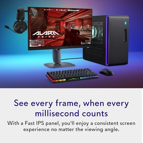 Alienware 24 Gaming Monitor AW2525HM, FHD IPS Panel, 320Hz, 0.5ms, G-SYNC - Image 5