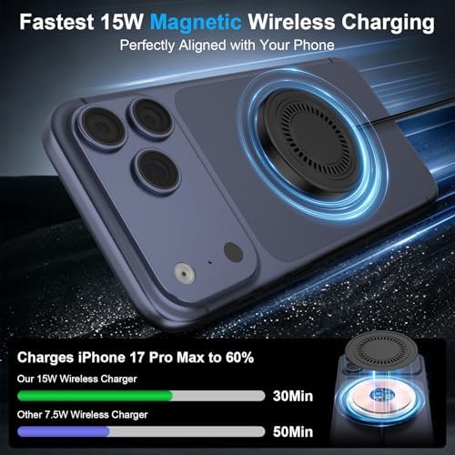 Samsung S26 Ultra Wireless Magnetic Charger for Samsung Galaxy S26 Plus/S25 - Image 2