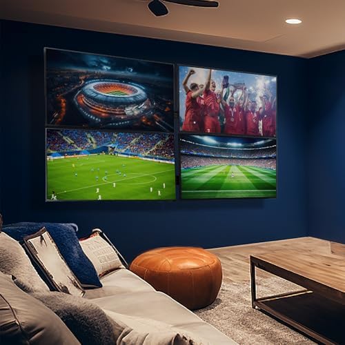 VIVO Black Pop-Out 2x2 Video Wall Mount for 37-65 in TVs, MOUNT-VW65-4 - Image 2