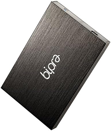 80Gb 80 Gb 2.5 Inch External Hard Drive Portable USB 2.0 - Black - Fat32 by BIPRA