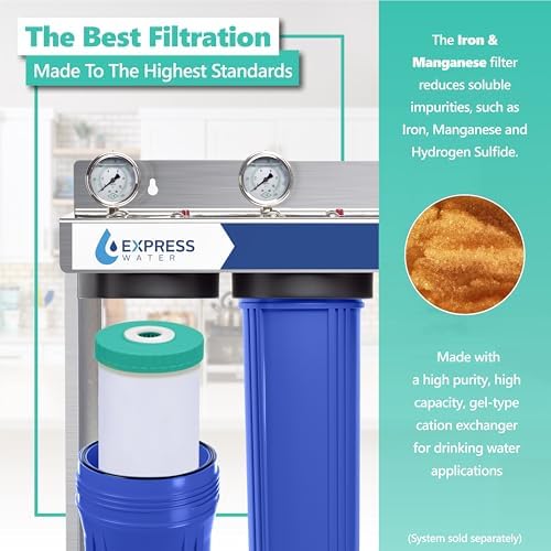 Express Water Iron & Manganese Reducing Replacement Filter, 4.5” x 20” - Image 3