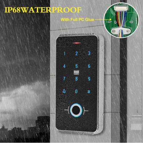 LIBO Fingerprint Access Control Kit with Electric Bolt Lock - Image 6