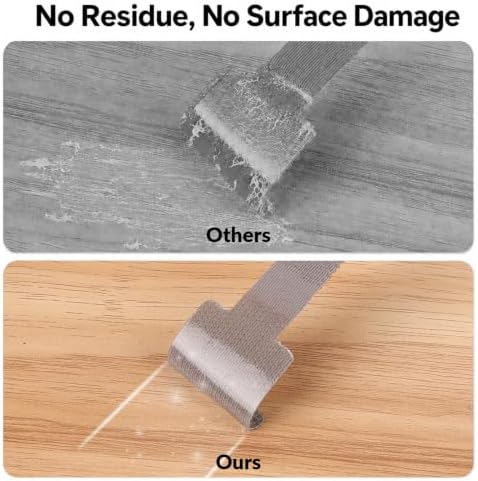 100 Pcs Cable Management Under Desk, Cable Ties, Cord Organizer Straps - Image 5