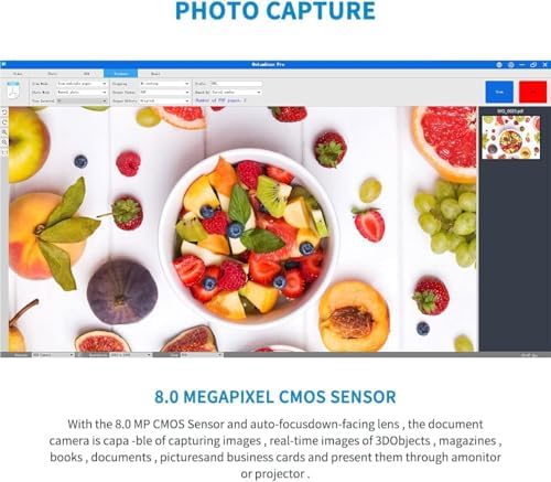 NetumScan 4K Book Scanner Document Camera with Stepless Dimming for Mac - Image 4