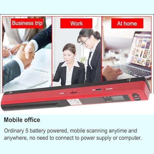 Fafeicy Handheld Image Scanner, 900DPI Portable Document Scanner for Photos - Image 5