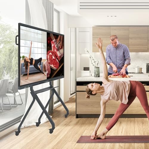 86″ Smart Board, 4K UHD Interactive Whiteboard Built in Dual System and 13MP Camera, All in One Digital Whiteboard for Home, Classroom and Business (Wall Mount Included) - Image 6