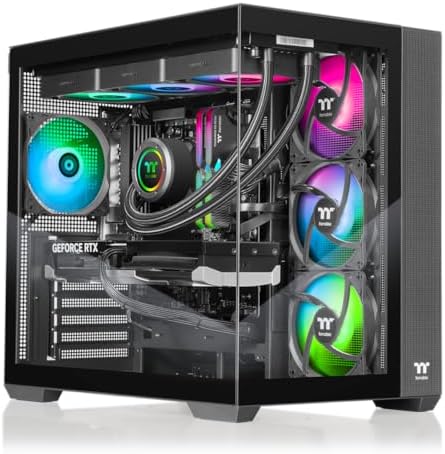 Thermaltake LCGS View u2880-380 Gaming Desktop (Intel® Core™ Ultra 9 285K, ToughRam 32GB DDR5 6400MT/s RGB Memory, NVIDIA® GeForce RTX™ 5080, 2TB NVMe M.2, WiFi, Windows 11) V38B-Z890-580-LCS by Thermaltake