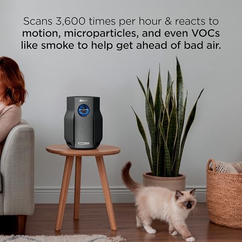 Shark BreatheClear Compact Pro Smart Air Purifier, HP062PK, Blush - Image 4