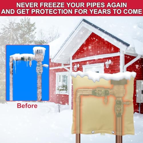 Backflow Preventer Insulation Cover, 24" W x 24" H - Image 6