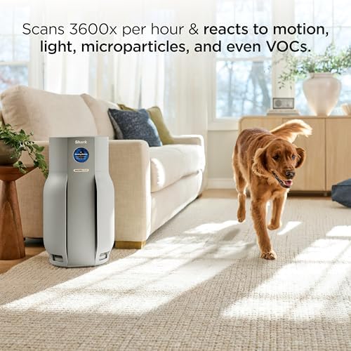 Shark BreatheClear Max Smart Air Purifier, HP362, Dove - Image 4