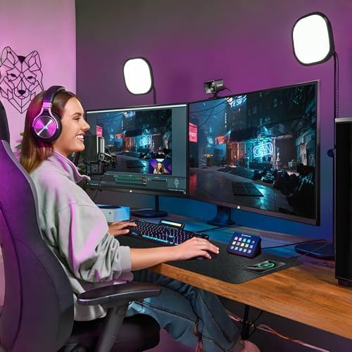 Desk Mat with Wireless Charging, Black Mouse Pad with Wireless Charger, Desk Pad Matt for Desktop, Mousepad Gaming Large Mouse Pad, Leather Compute for Keyboard and Mouse, 32" x 16" - Image 6