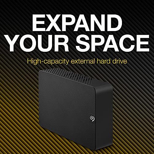 Seagate STKP16000400 16TB Expansion Desktop External Hard Drive | Desktop HDD for easy backup, plug-and-play, drag-and-drop, auto detects Windows & Mac. 2-Year Warranty + 2-Year Rescue - Image 4