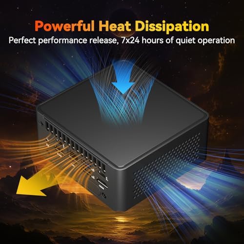 NUC 14 Pro AI Mini Pc, Ultra 7 155H (16C/22T, Up to 4.8GHz) Mini Desktop, 32GB DDR5 RAM 1TB PCIe 4 SSD Mini Computer, Intel Arc Gpu/AI GC/AI Boost/AI Ready/Type C 3.2/8K/HDR/My ASUS/BT5.3/WiFi 6E - Image 4